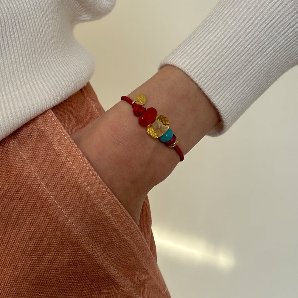 ANNY ARMBAND KORALLE