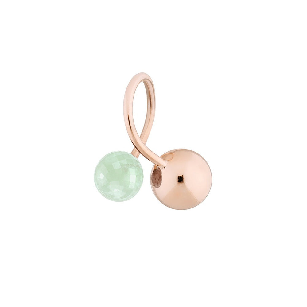 CAMA KUGELRING Blauer Chalzedon