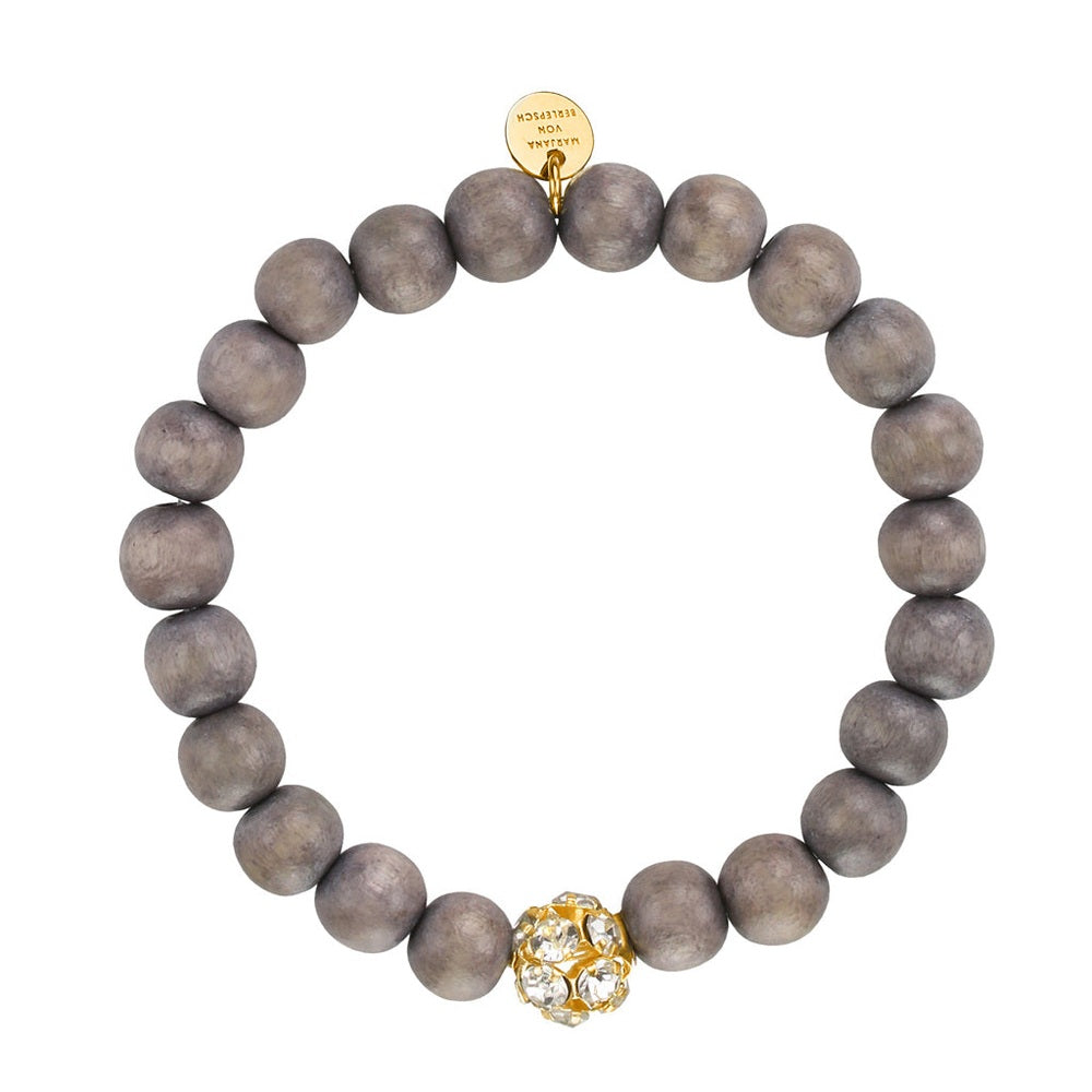 ELIZA ARMBAND Swarovski Grau