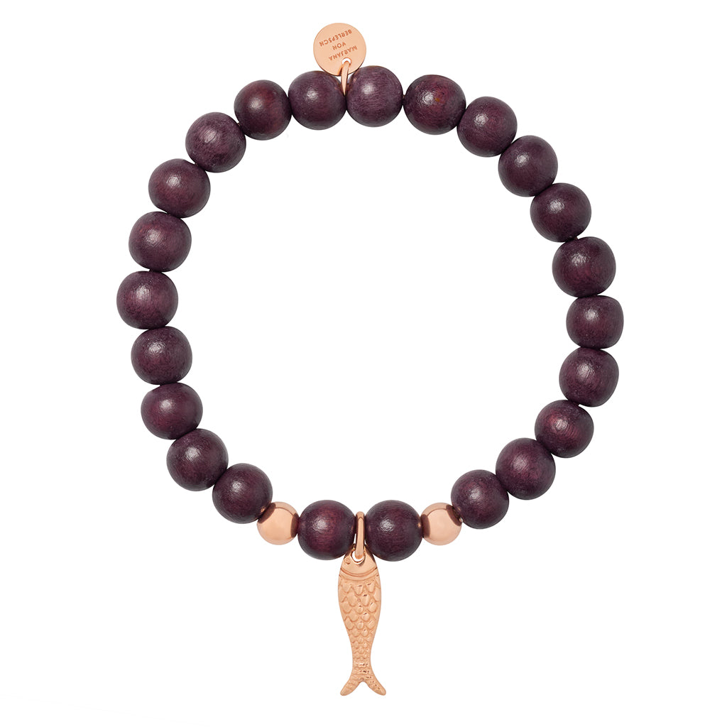 ELSA ARMBAND FISCH SCHOKO