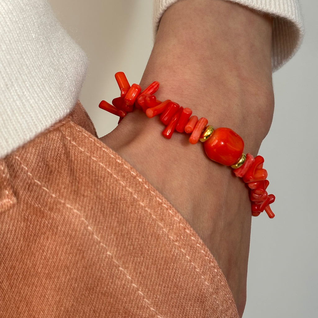 JAZZY ARMBAND KORALLE