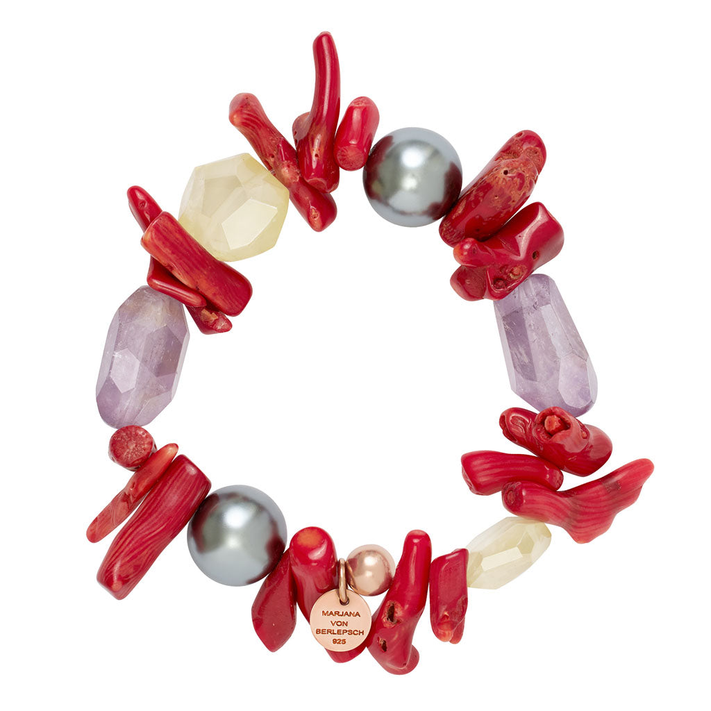 LULLU KORALLE CITRIN AMETHYST