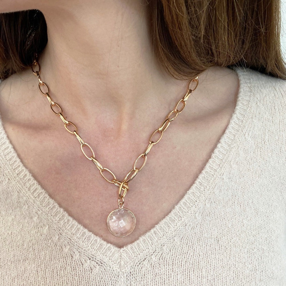 NINA Gliederkette Bergkristall