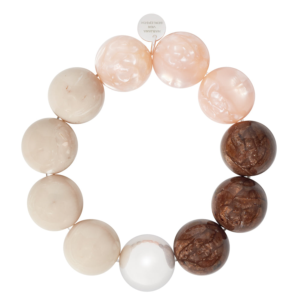 PAOLA MEDIUM ARMBAND NATUR MIX