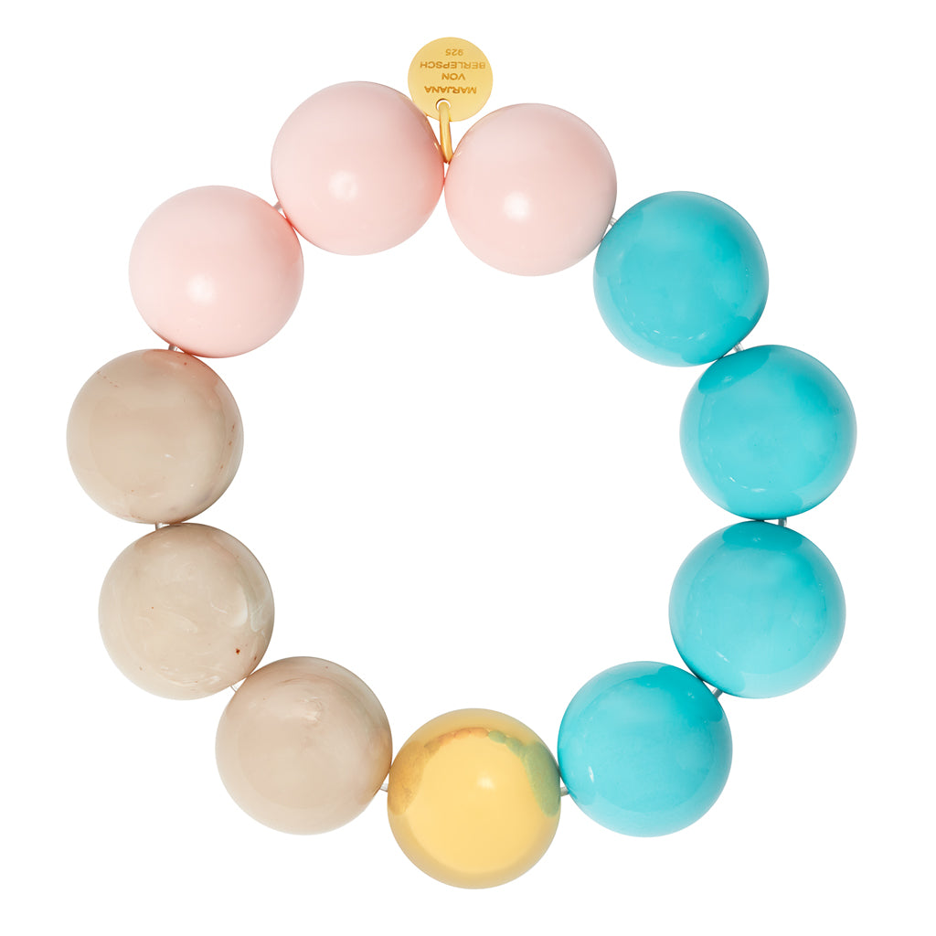 PAOLA MEDIUM ARMBAND TÜRKIS MIX