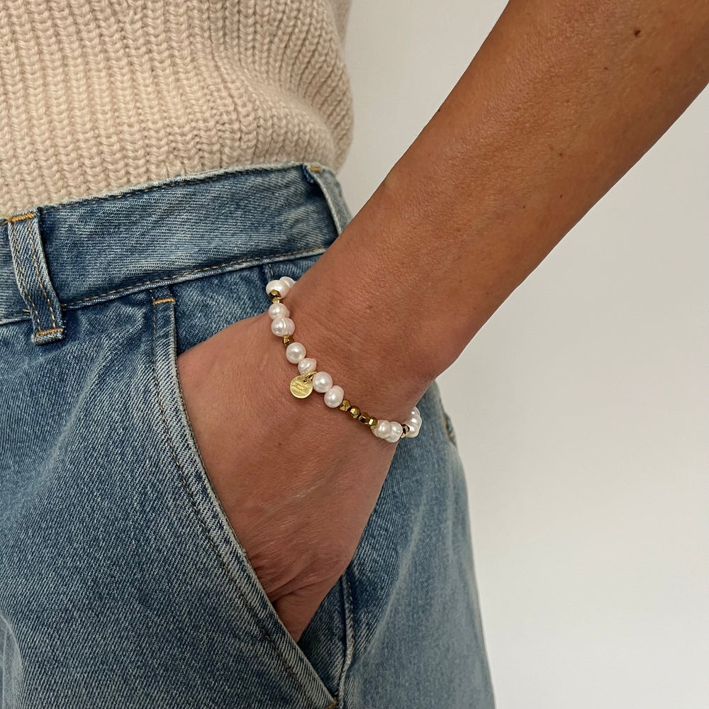 Penny Armband Perle