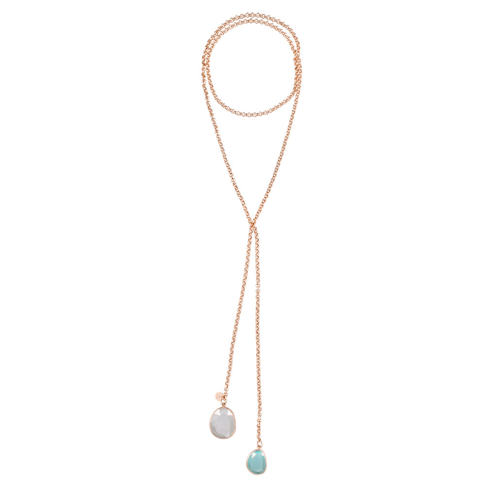 REGINA KETTE GRAU AQUA