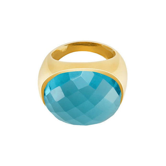 SHILA RING BLUE TOPAZ