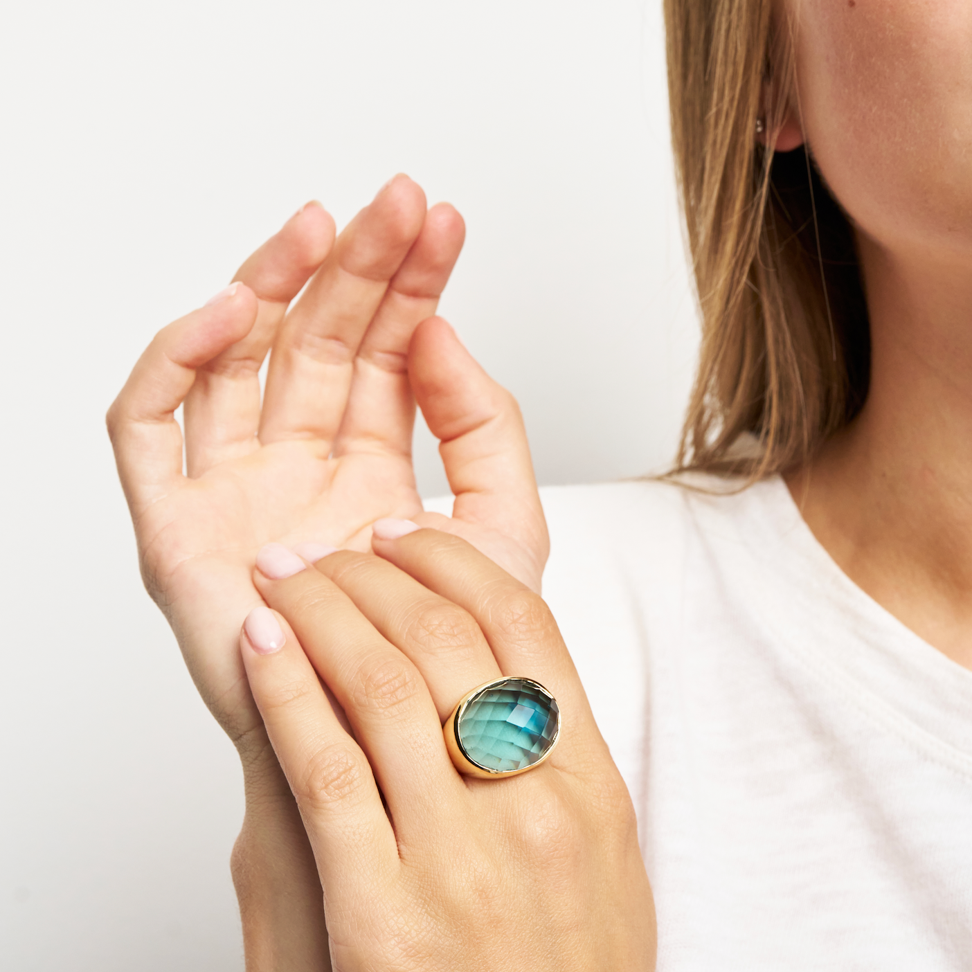SHILA Blue Topaz Ring