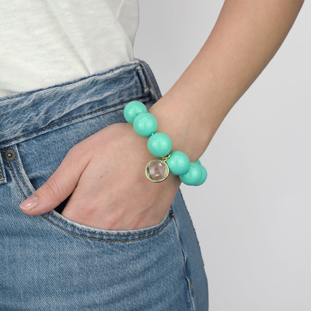 WATSON ARMBAND Türkis Bergkristall