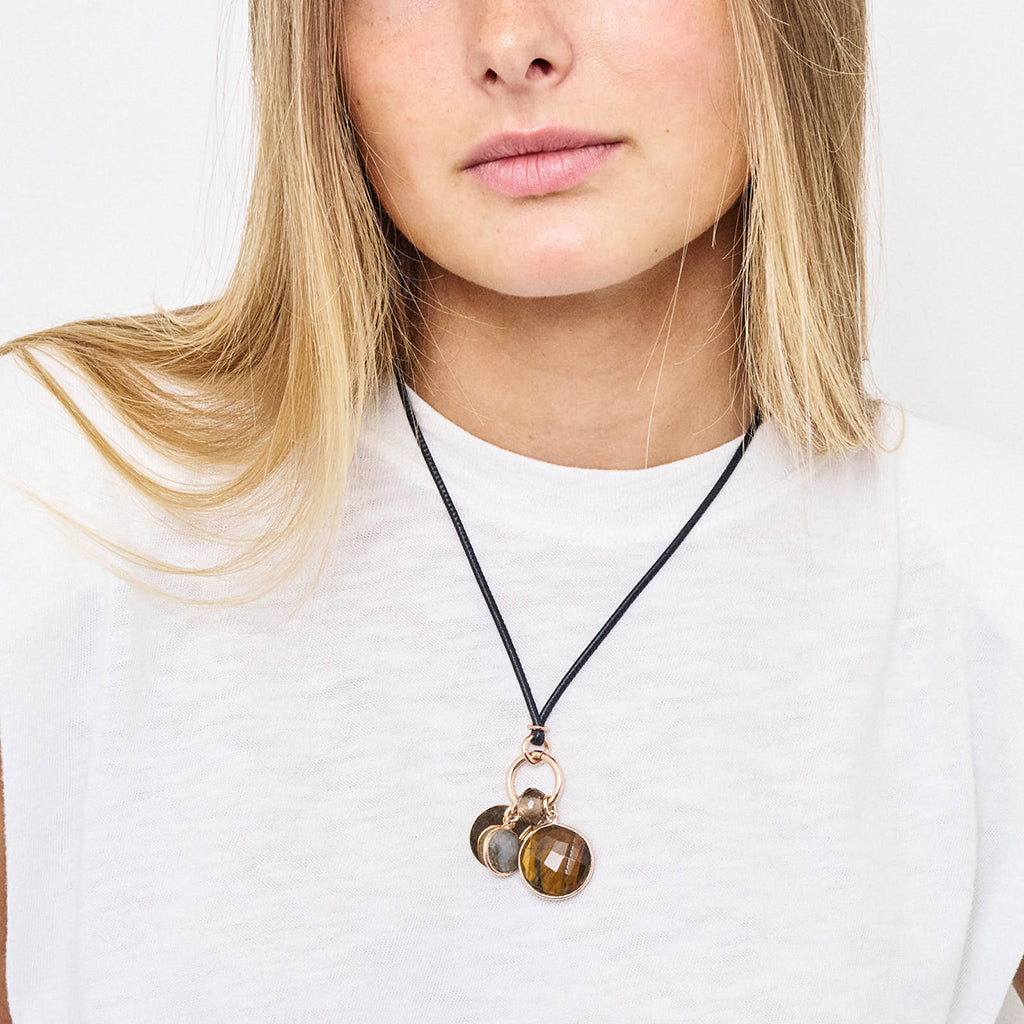 DALINA KETTE TIGERAUGE MIX