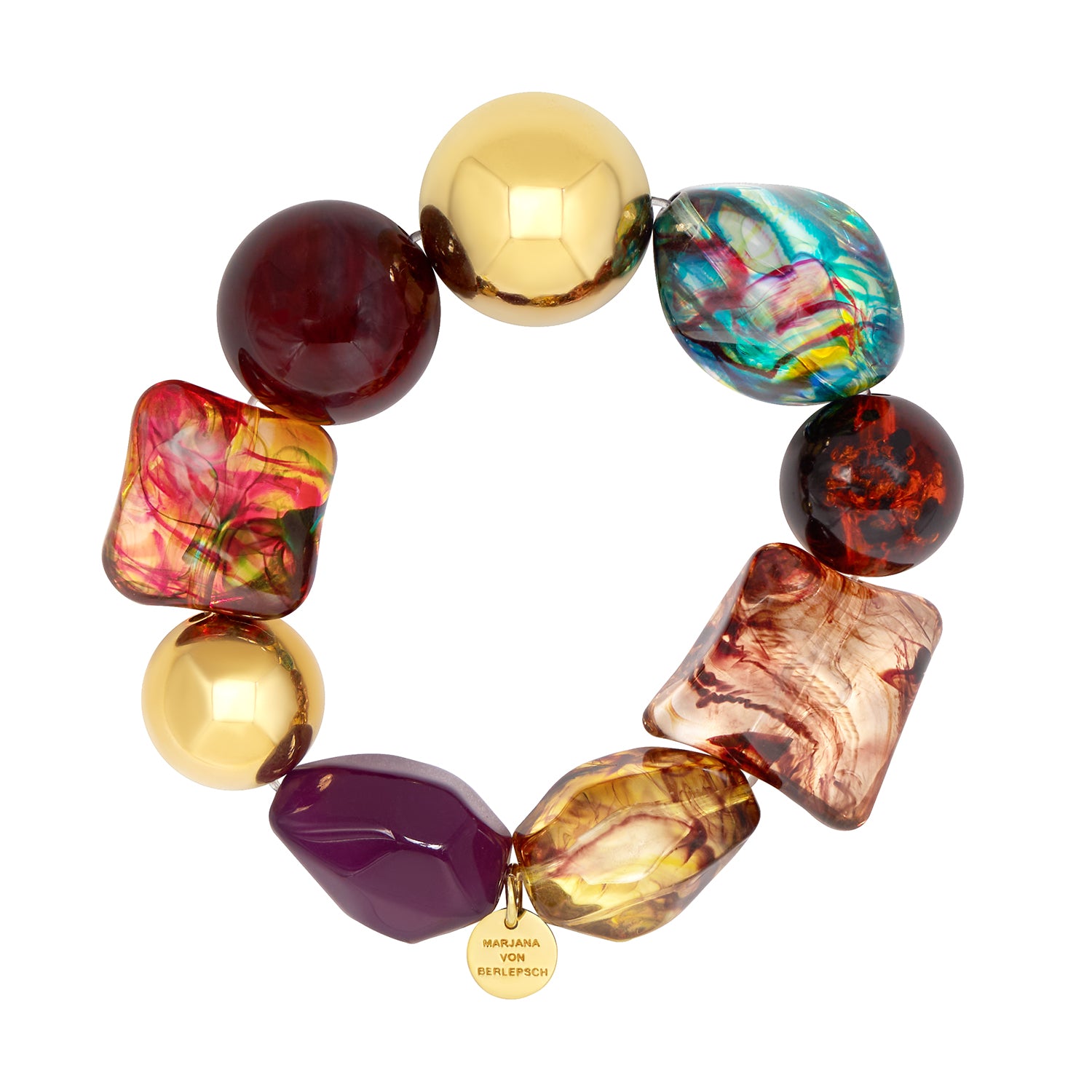 ASOS ARMBAND GRÜN MIX