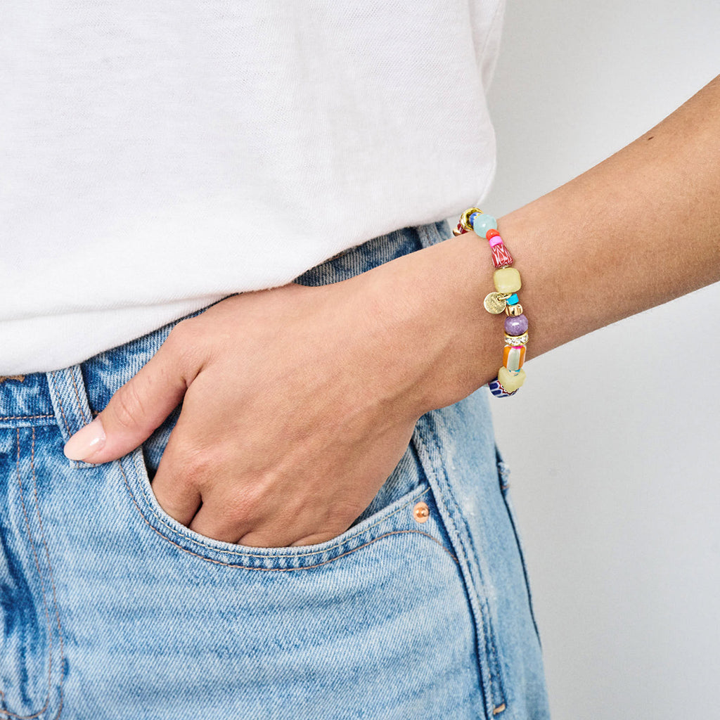 BLOOM ARMBAND WOMEN NEON