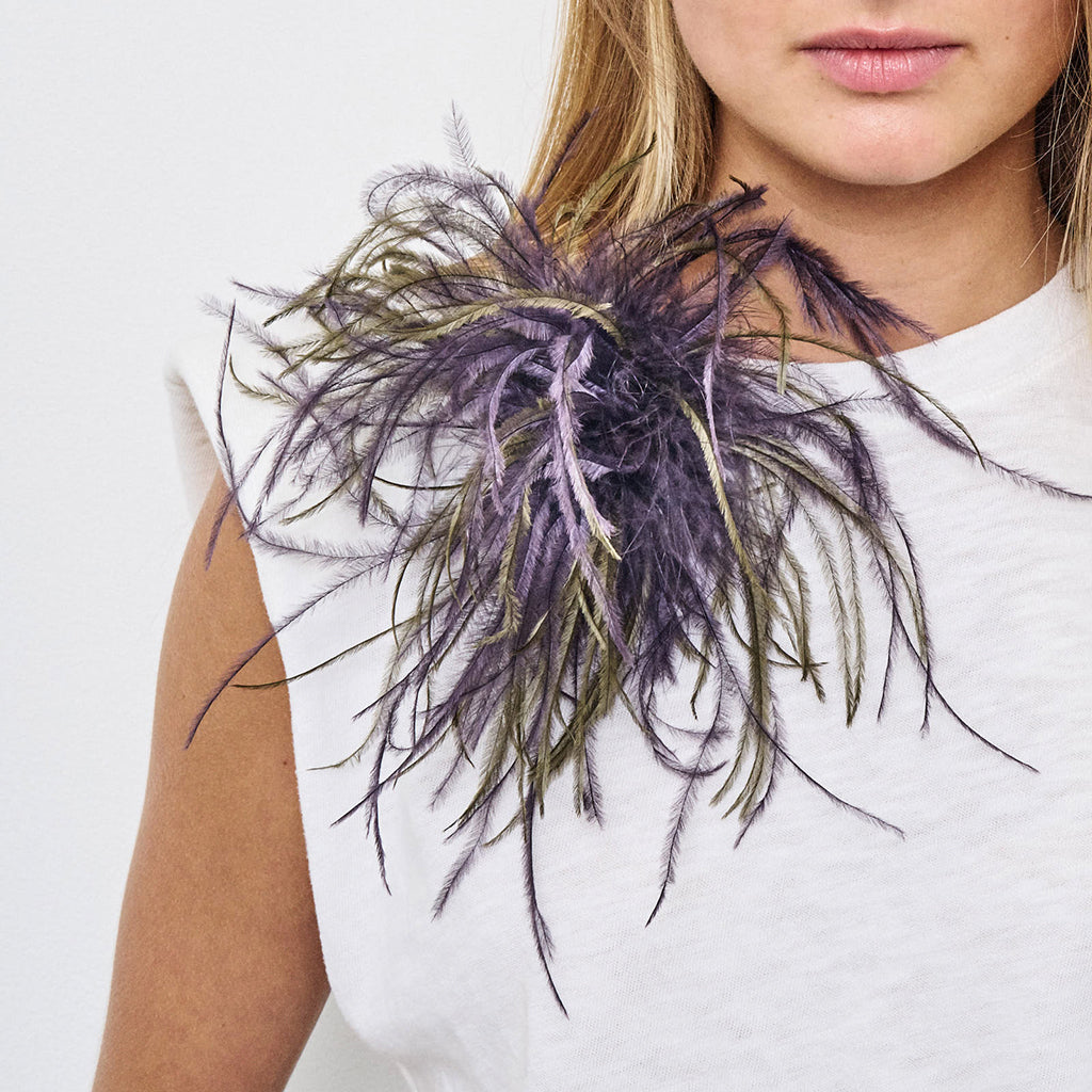 COPIA BROSCHE TANNE NAVY BICOLOUR