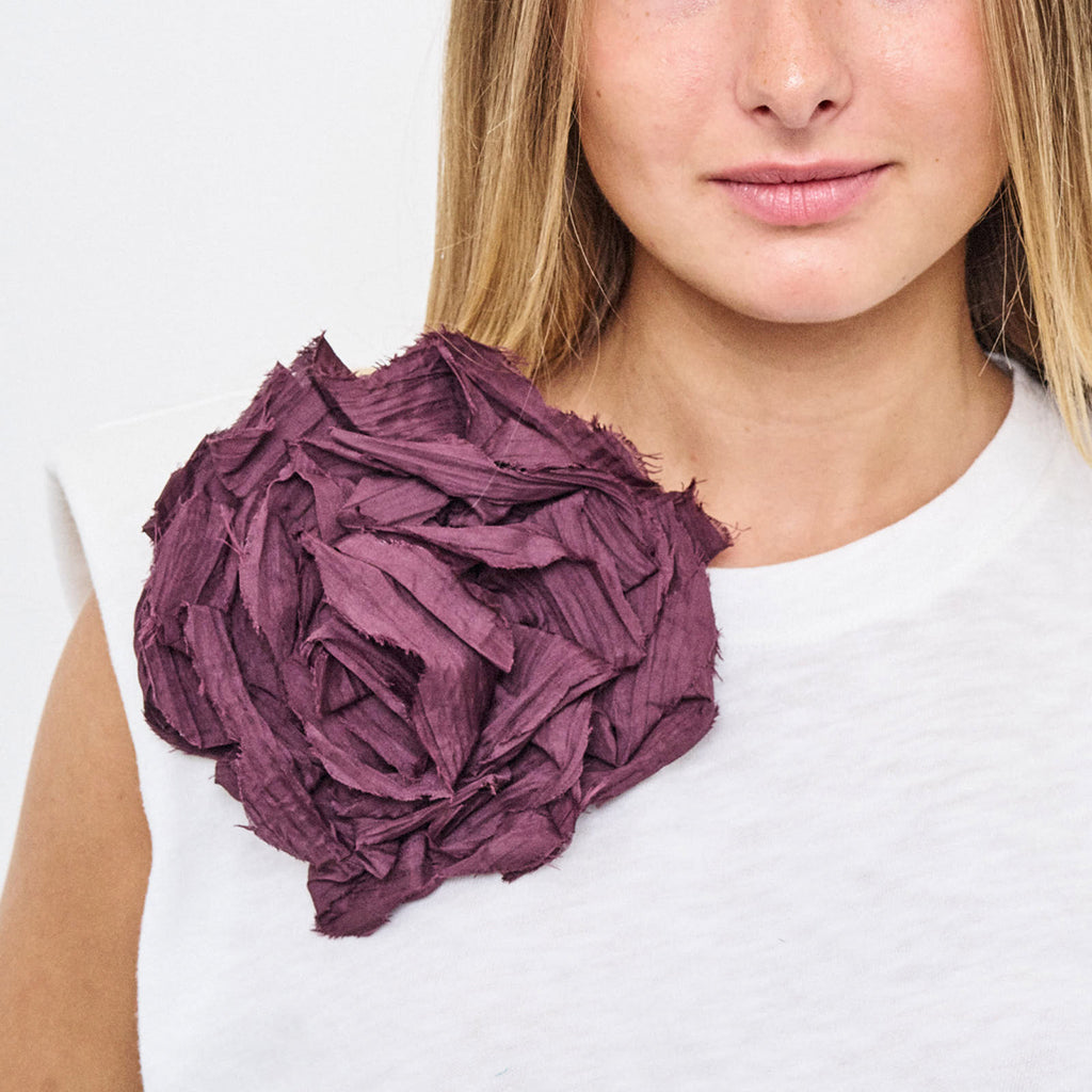 GINETTE BROSCHE PFLAUME