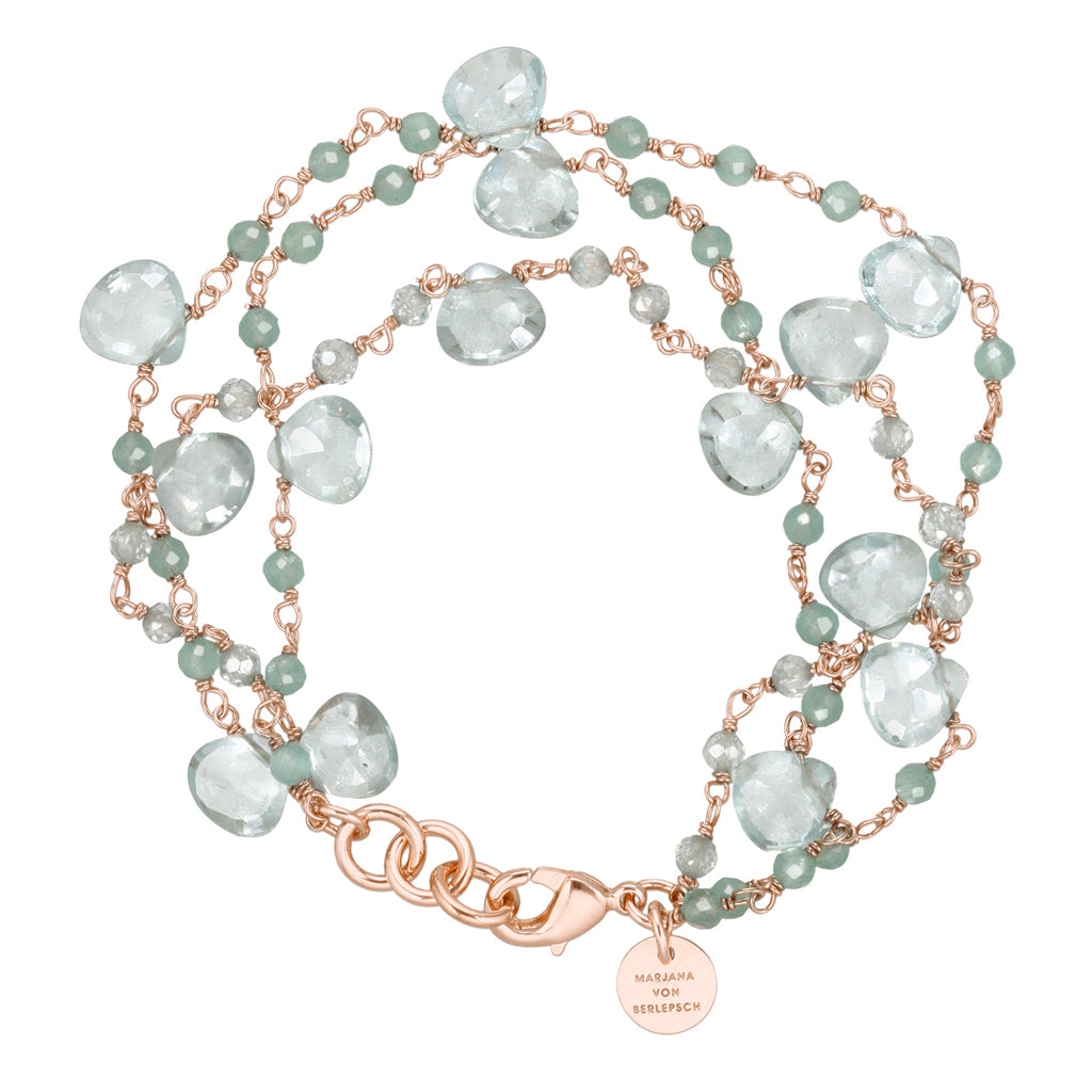 LYNN ARMBAND BLUE TOPAZ