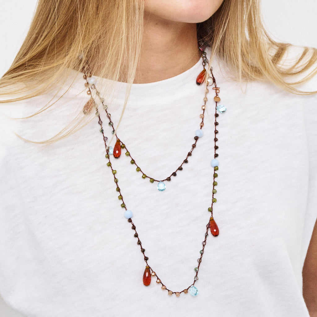 MAGIC EDELSTEIN KETTE BRAUNER CHALZEDON