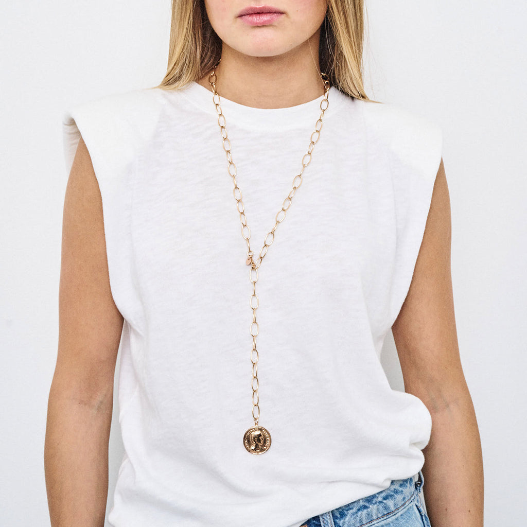 MISSY GLIEDERKETTE MÜNZE