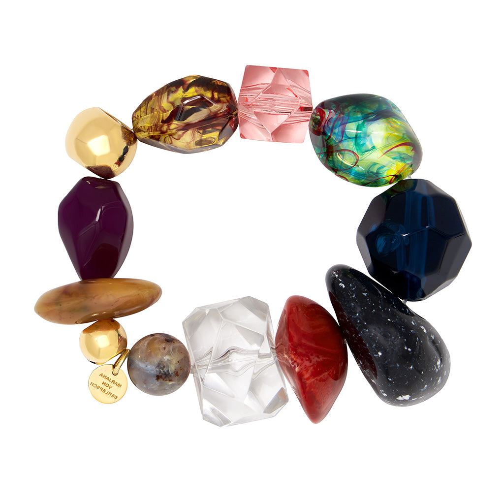 RUBINA ARMBAND GRÜN MIX