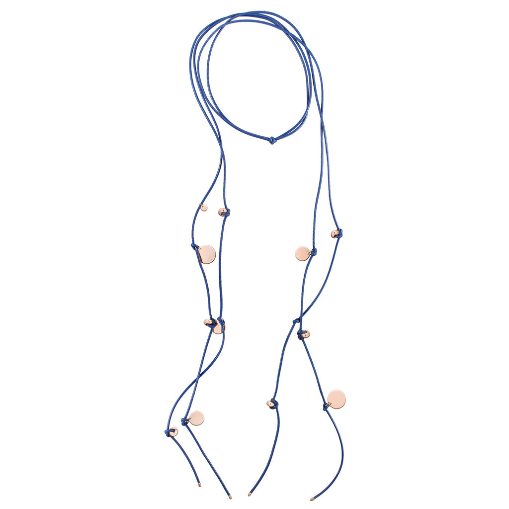 TONJA KETTE PLÄTTCHEN azur