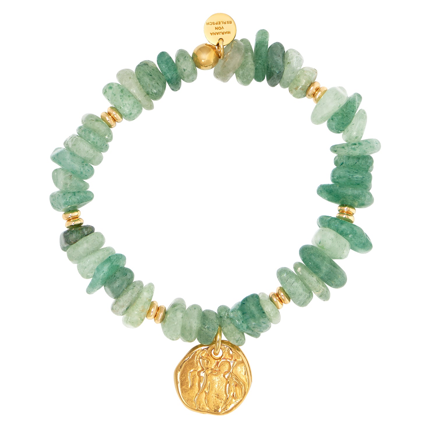 VIOLET ARMBAND GRÜN MÜNZE