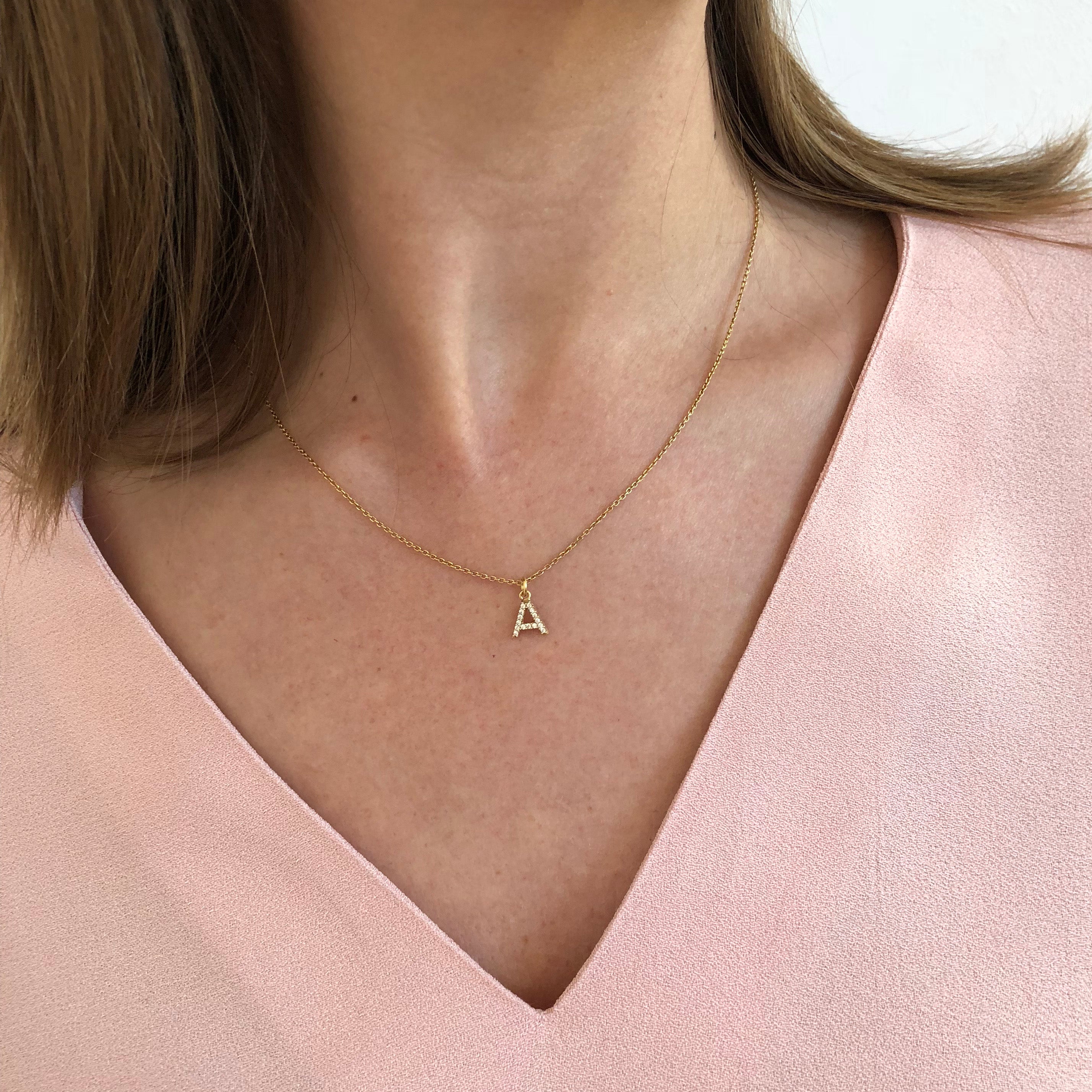 ELFIE Buchstabenkette Swarovski