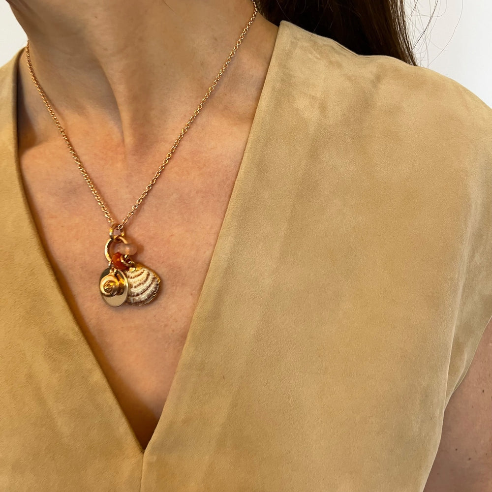 FANTY KETTE Muschel Schneckenhaus