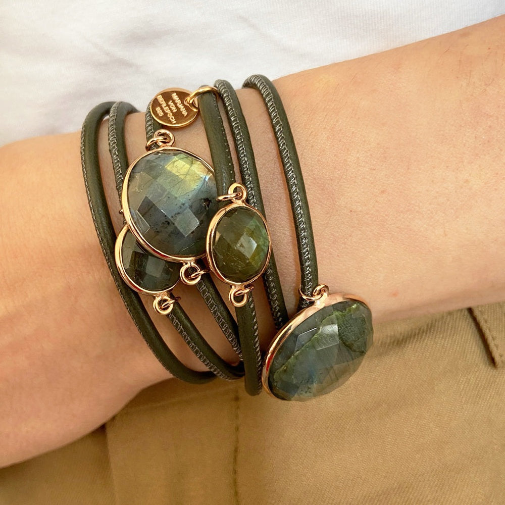 MOGUL ARMBAND LABRADORIT