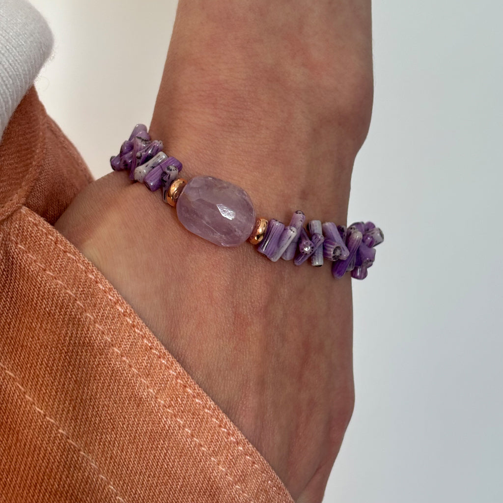 JAZZY ARMBAND FLIEDER