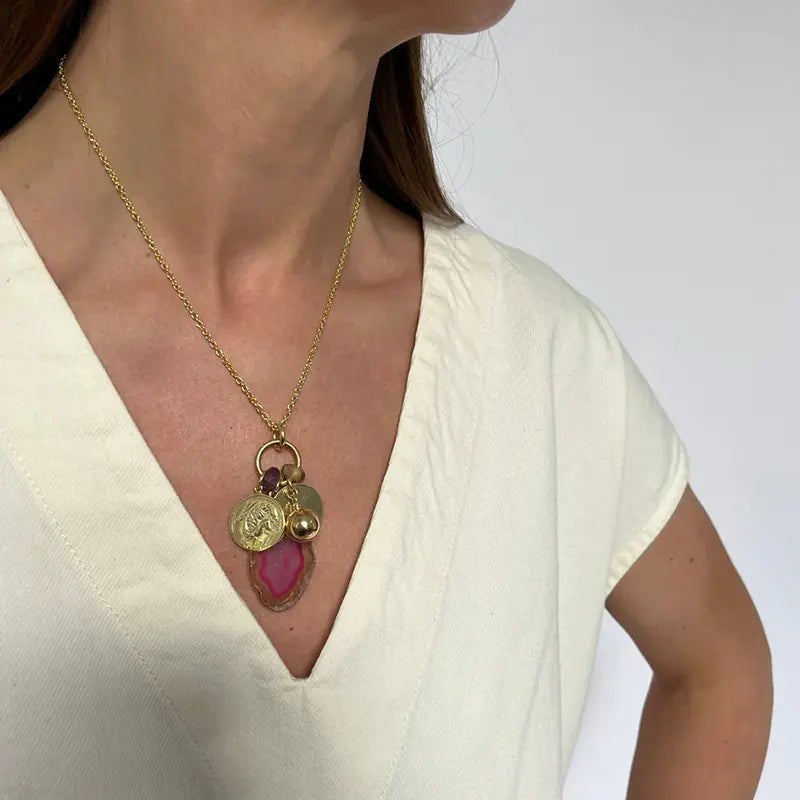 Kette mit Achat