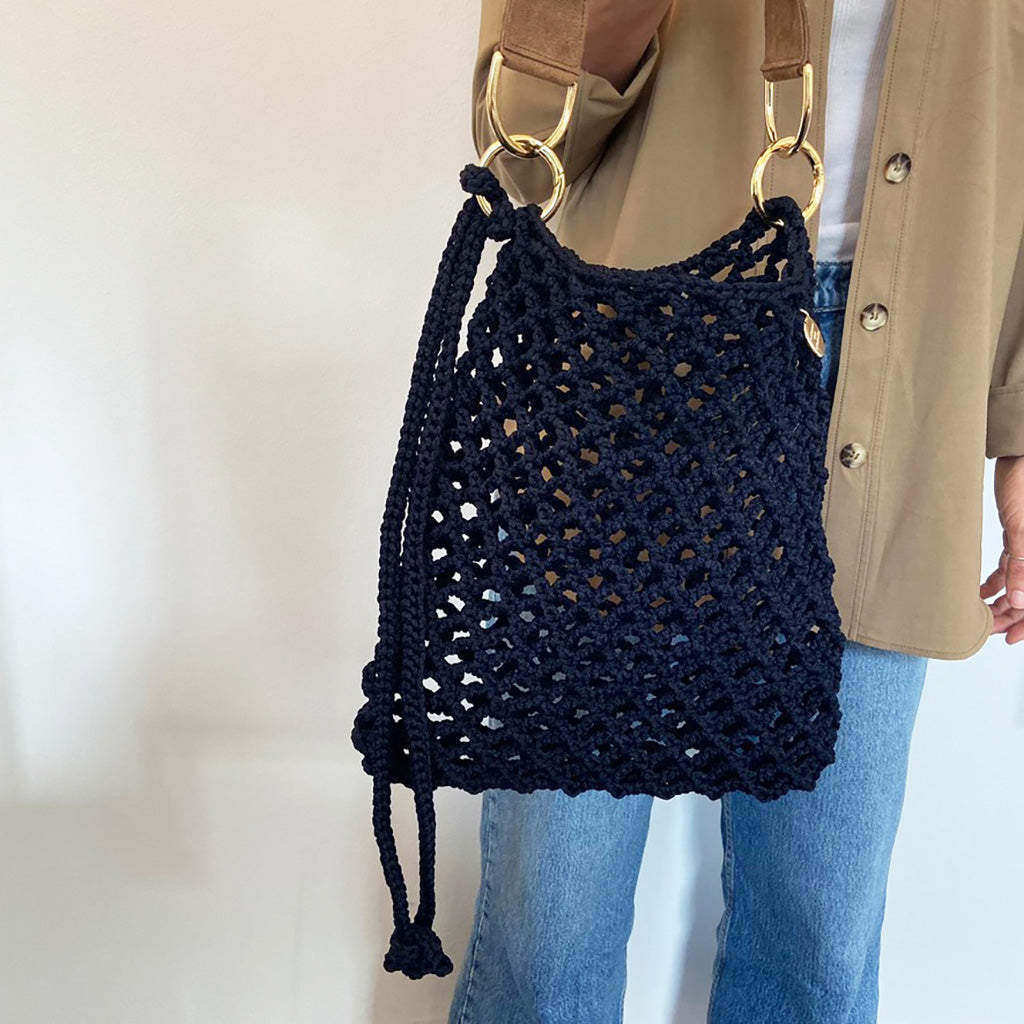 TORTUGA HÄKELTASCHE NAVY