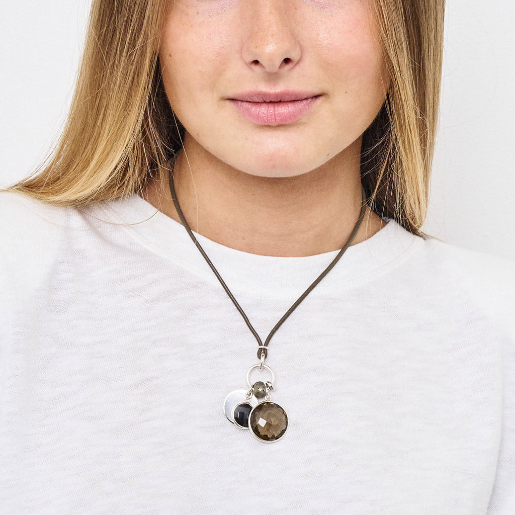 DALINA KETTE RAUCHQUARZ MIX