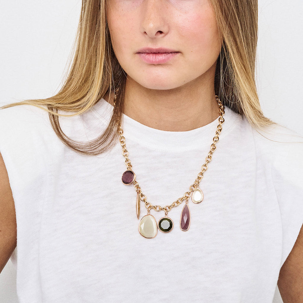 JULIET GLIEDERKETTE CATEYE EDELSTEIN