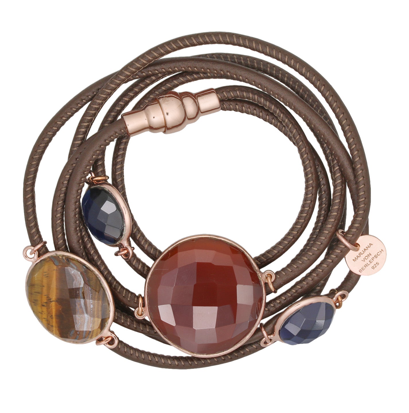 MOGUL LEDERARMBAND ROTER CHALZEDON MIX