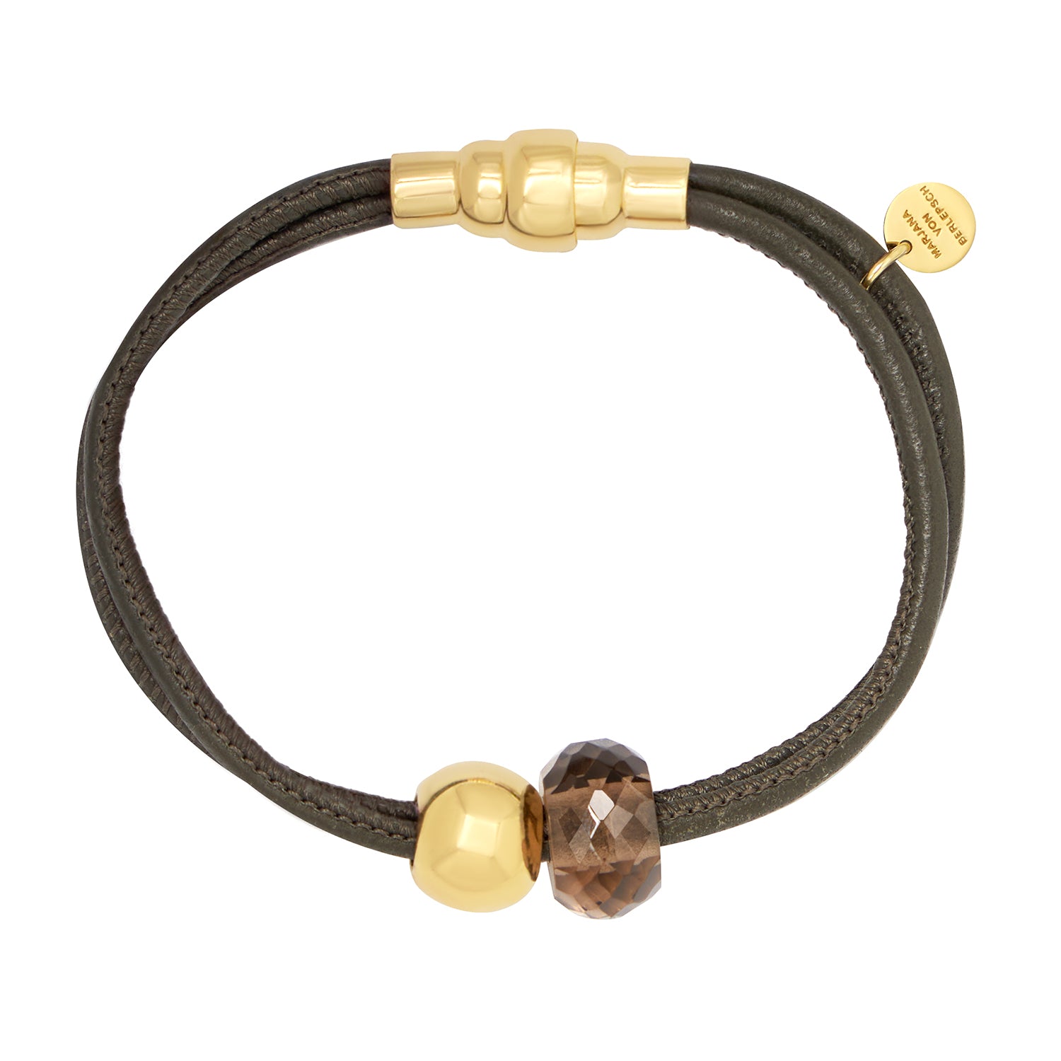 SALLY ARMBAND RAUCHQUARZ