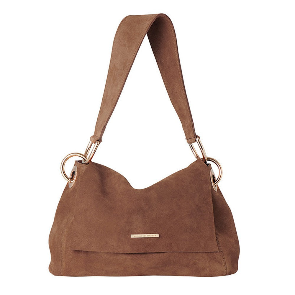 KAREN Tasche Cognac Suede