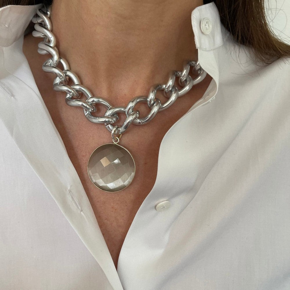 LIAM KETTE Silber Grauer Mondstein