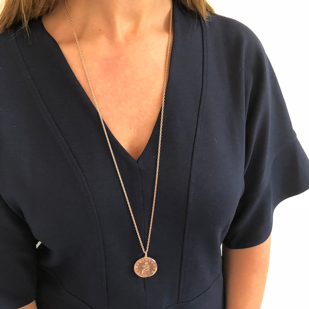 RUSHA Kette Big Münze